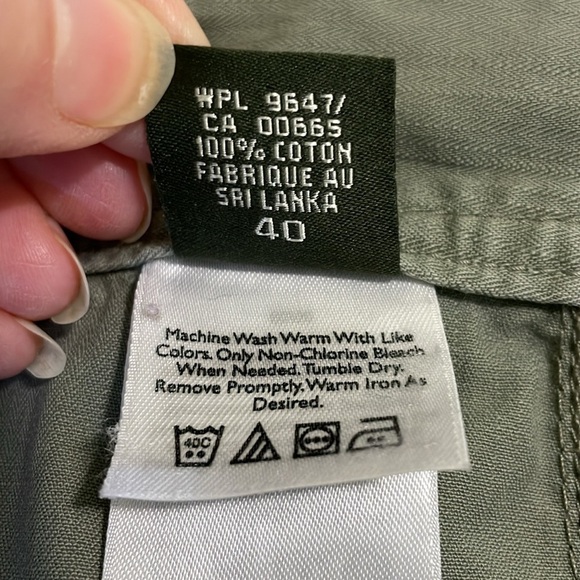 Eddie Bauer |Olive Green |Button Down |ALine |Knee-Length |Casual|Skirt |Size 10 - Picture 10 of 16